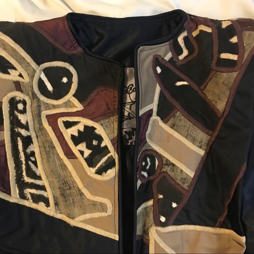 Judith Roberts vintage patchwork jacket